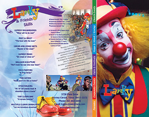 Lanky's Brochure Front Cover