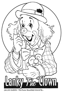 Lanky Coloring Page 3