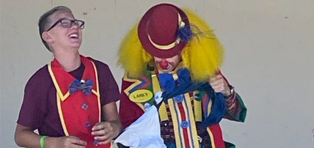 Lanky the Clown Live Performance