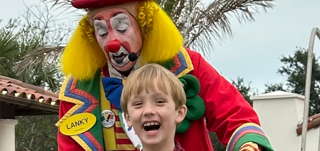 Lanky the Clown Live Performance