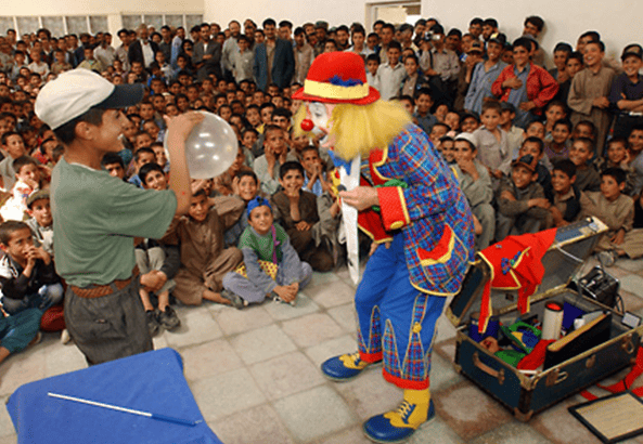 Lanky the Clown Performance